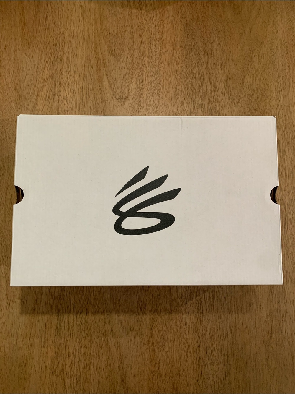 Under Armour Curry 3z 25 empty box yellow and white size 10.5